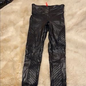 Spanx Moto Leather Legging
